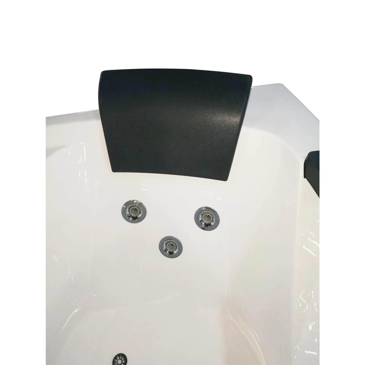 EAGO AM198ETL 5 ft Acrylic Round Corner Whirlpool Bathtub - image 10