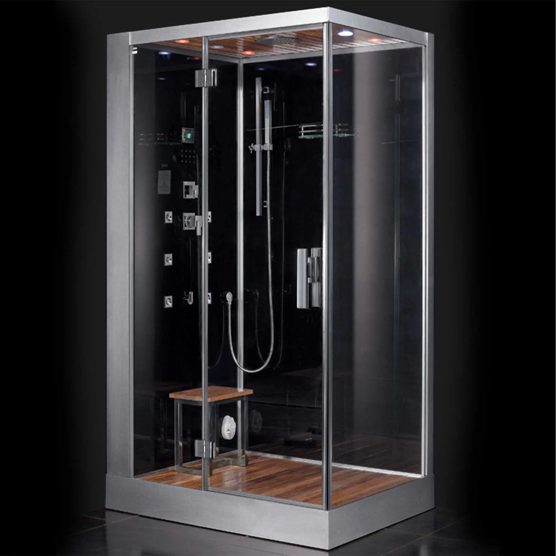 Platinum DZ959F8 47L x 35W x 89H Walk In Steam Shower - image 1