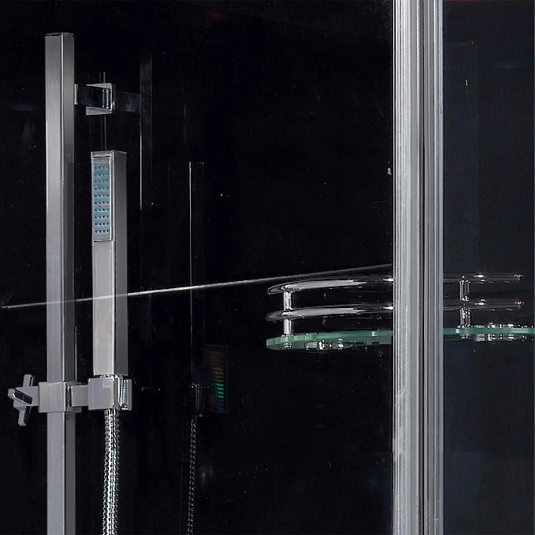 Platinum DZ959F8 47L x 35W x 89H Walk In Steam Shower - image 4