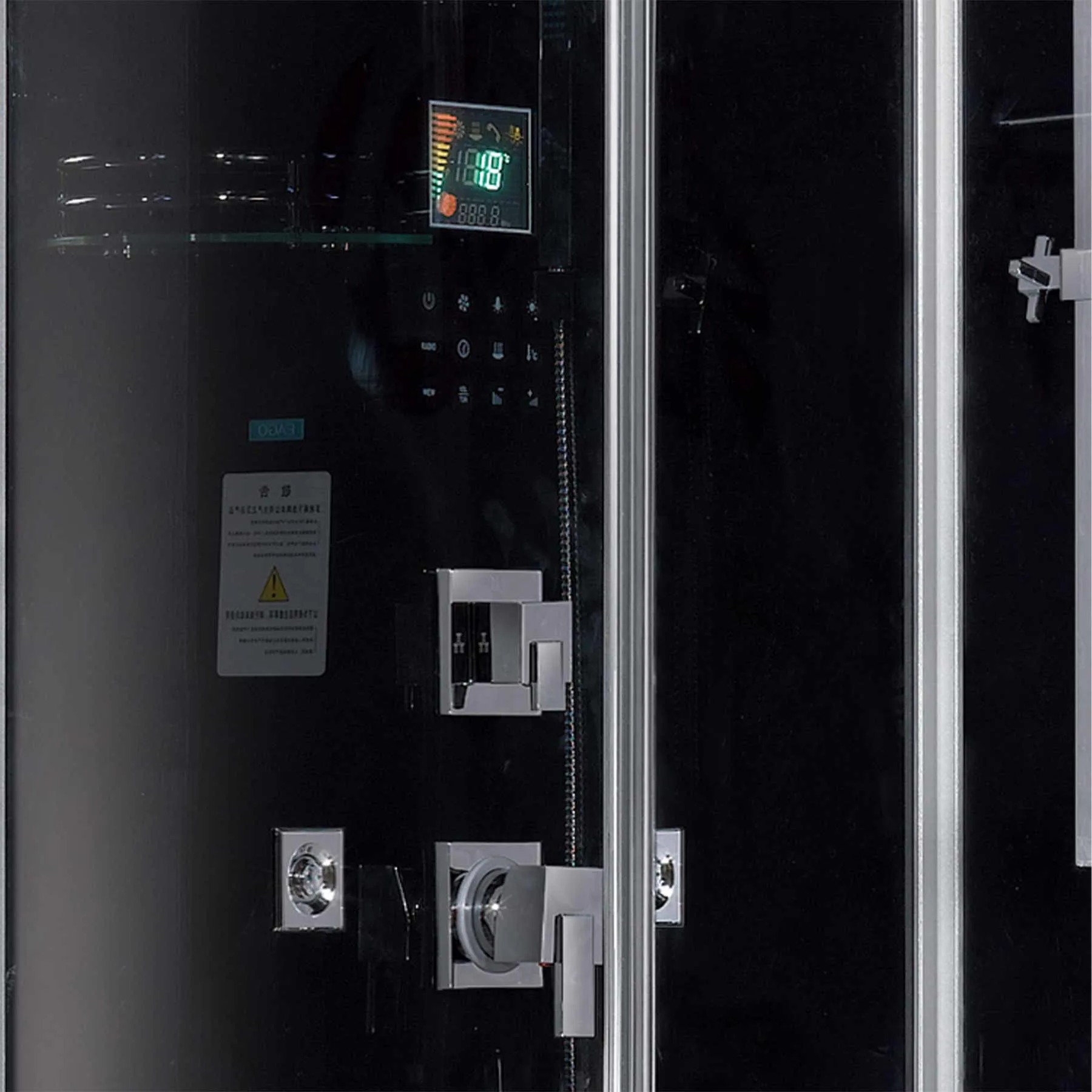 Platinum DZ959F8 47L x 35W x 89H Walk In Steam Shower - image 5