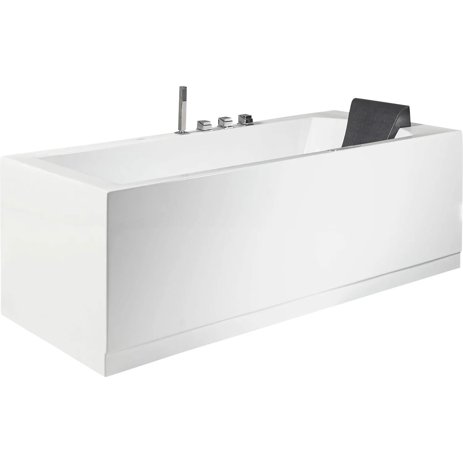 EAGO AM154ETL Acrylic Rectangular Whirlpool Bathtub - image 1