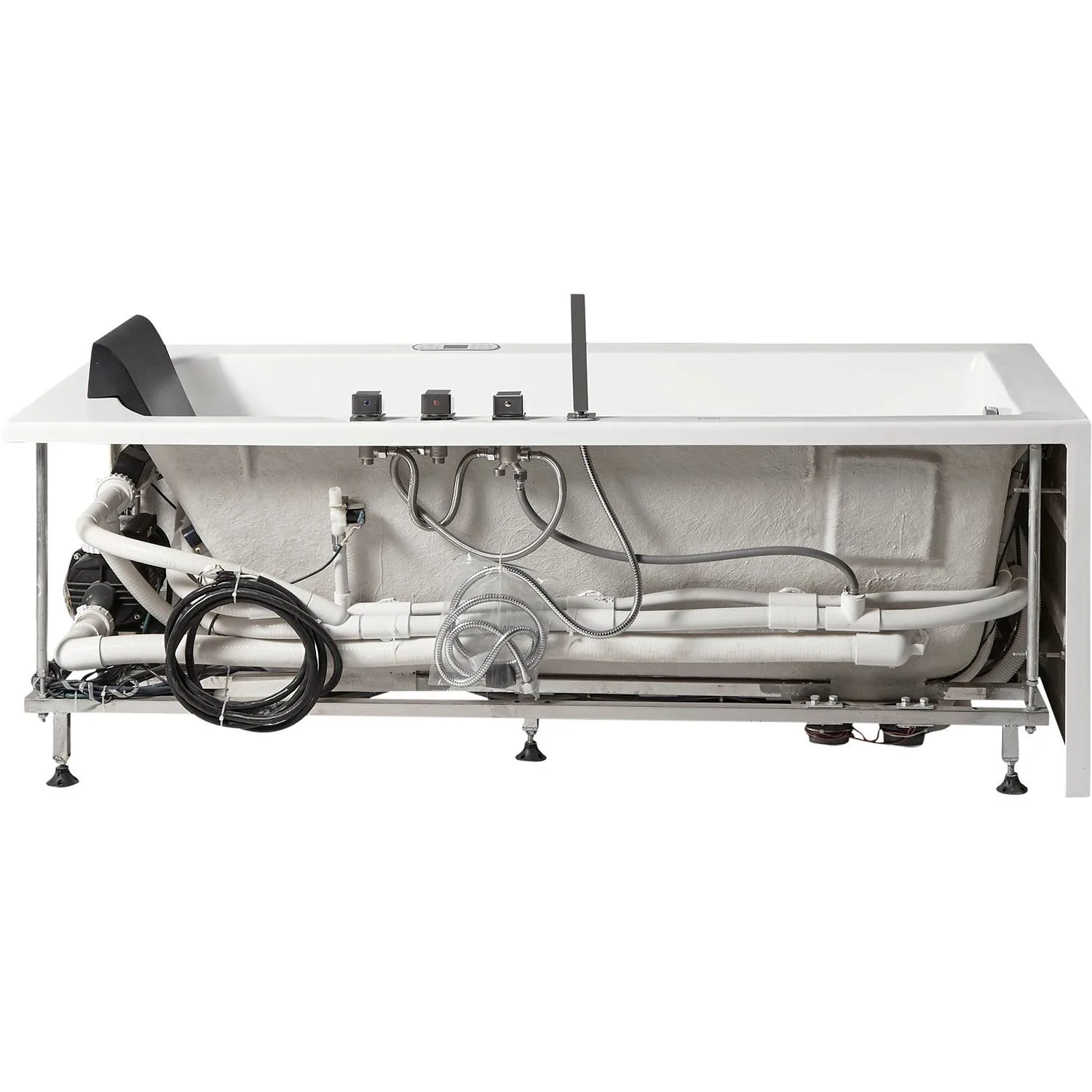 EAGO AM154ETL Acrylic Rectangular Whirlpool Bathtub - image 12