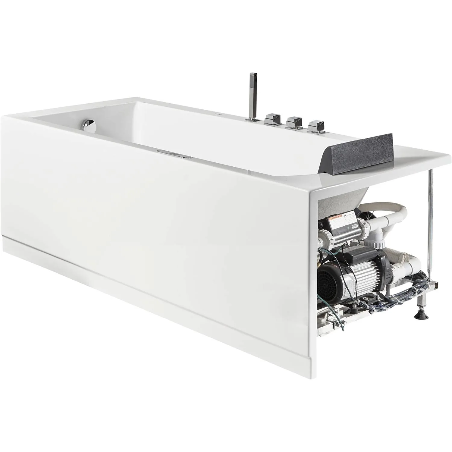 EAGO AM154ETL Acrylic Rectangular Whirlpool Bathtub - image 3
