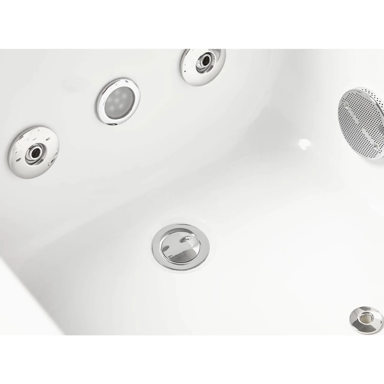 EAGO AM154ETL Acrylic Rectangular Whirlpool Bathtub - image 6