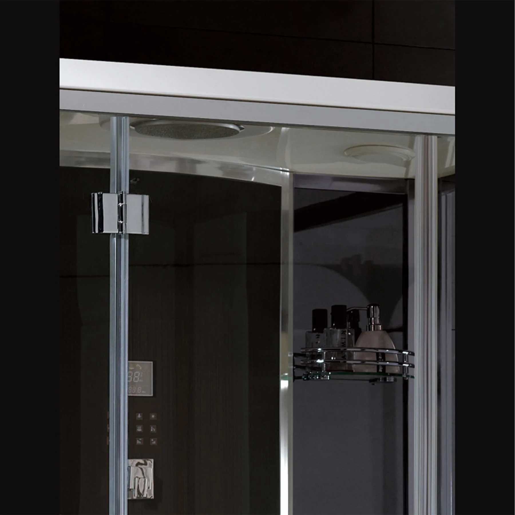 Platinum DZ956 59L x 35W x 87H 2 Person Walk In Steam Shower - image 4