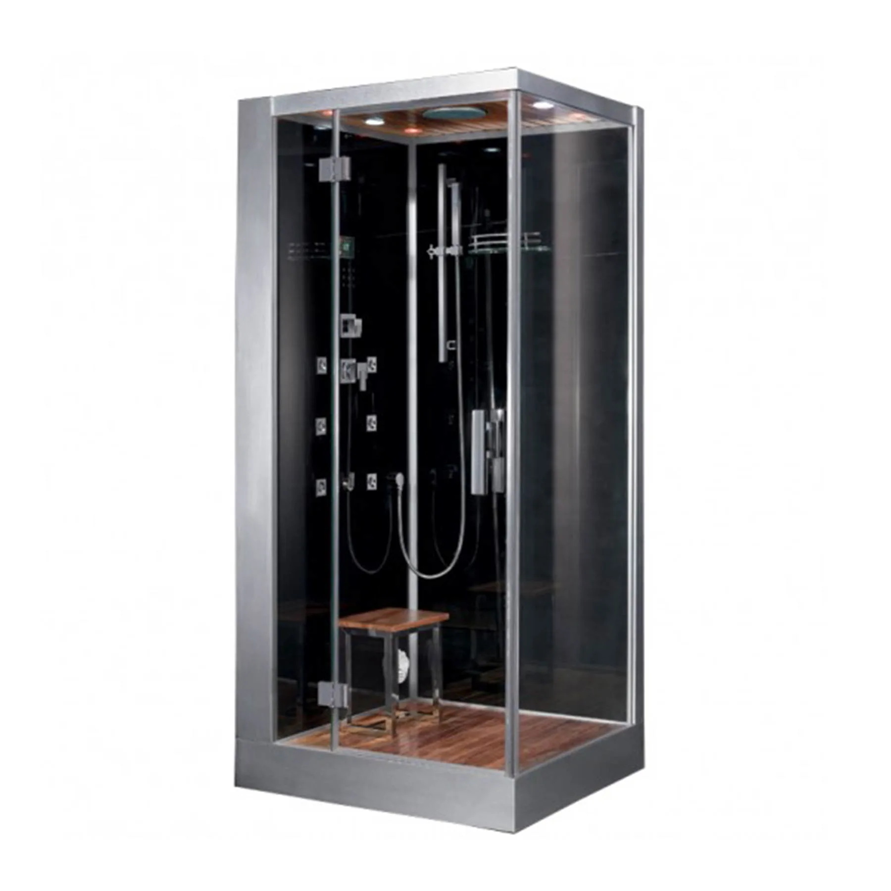 Platinum DZ960F8 39L x 35W x 89H 1 Person Rectangular Steam Shower - image 1