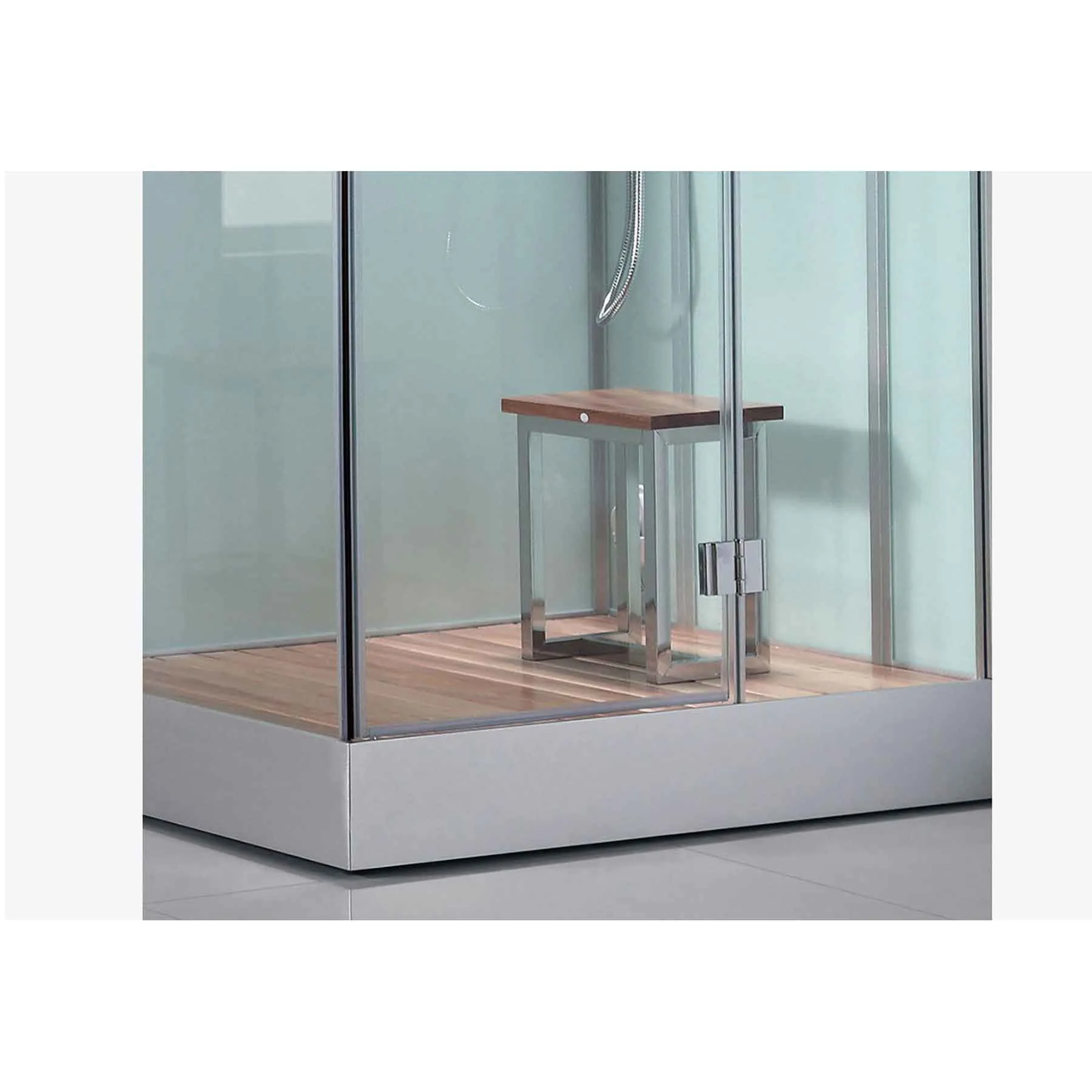 Platinum DZ960F8 39L x 35W x 89H 1 Person Rectangular Steam Shower - image 5