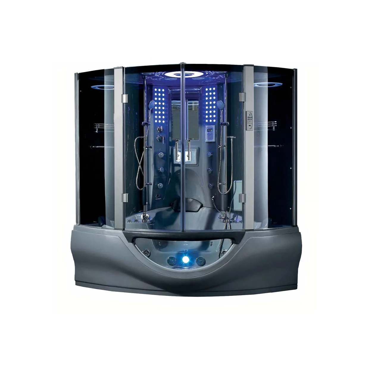 Maya Valencia 26 Jetted 64L x 64W x 88H in Steam Shower - image 2