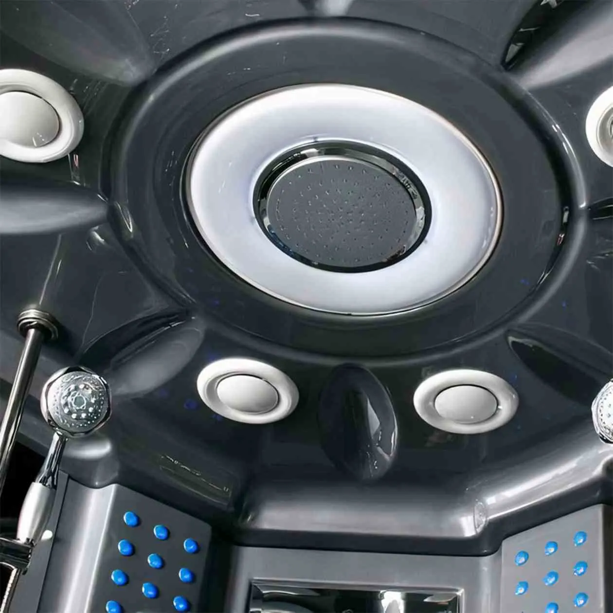 Maya Valencia 26 Jetted 64L x 64W x 88H in Steam Shower - image 8