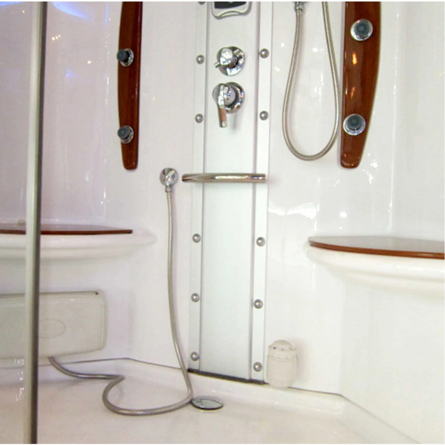 Mesa WS-803A 54L x 35W x 85H 2 Person Walk In Steam Shower - image 5