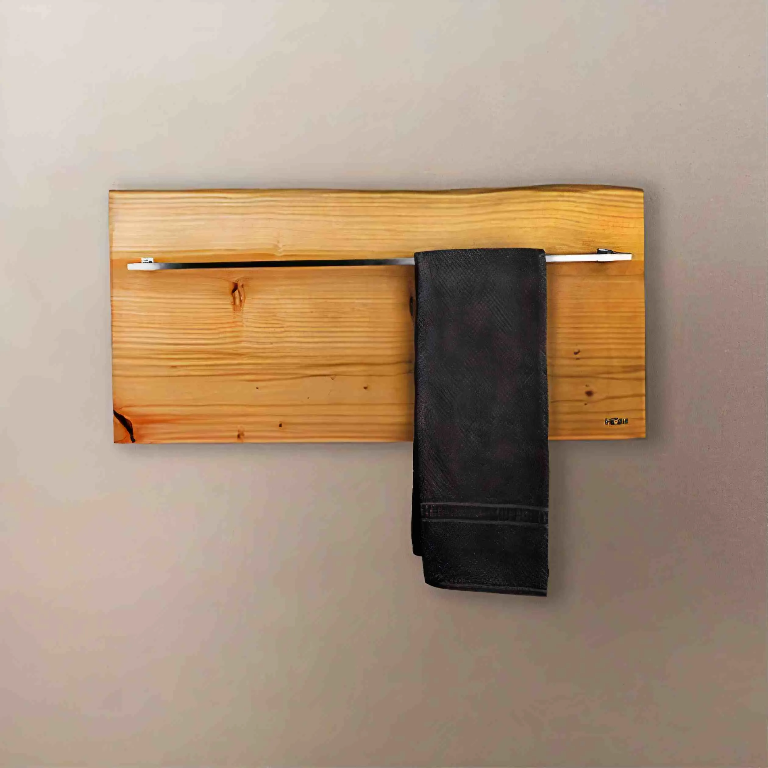 Maya Legno Wood 3.2D x 31.5W x 15.8H in Towel Warmer