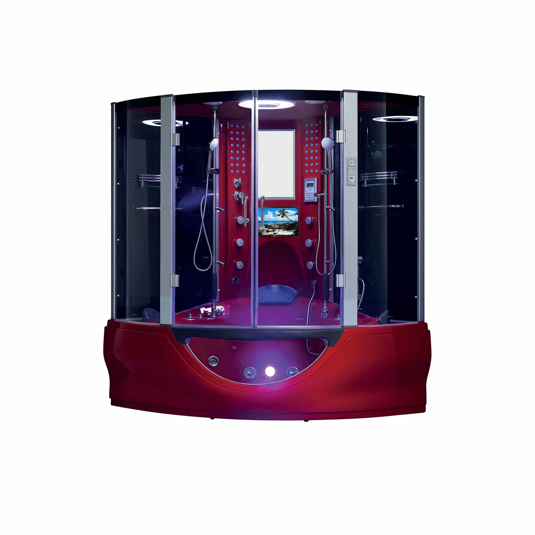 Maya Superior 34 Jetted 64L x 64W x 88H in Steam Shower - image 5