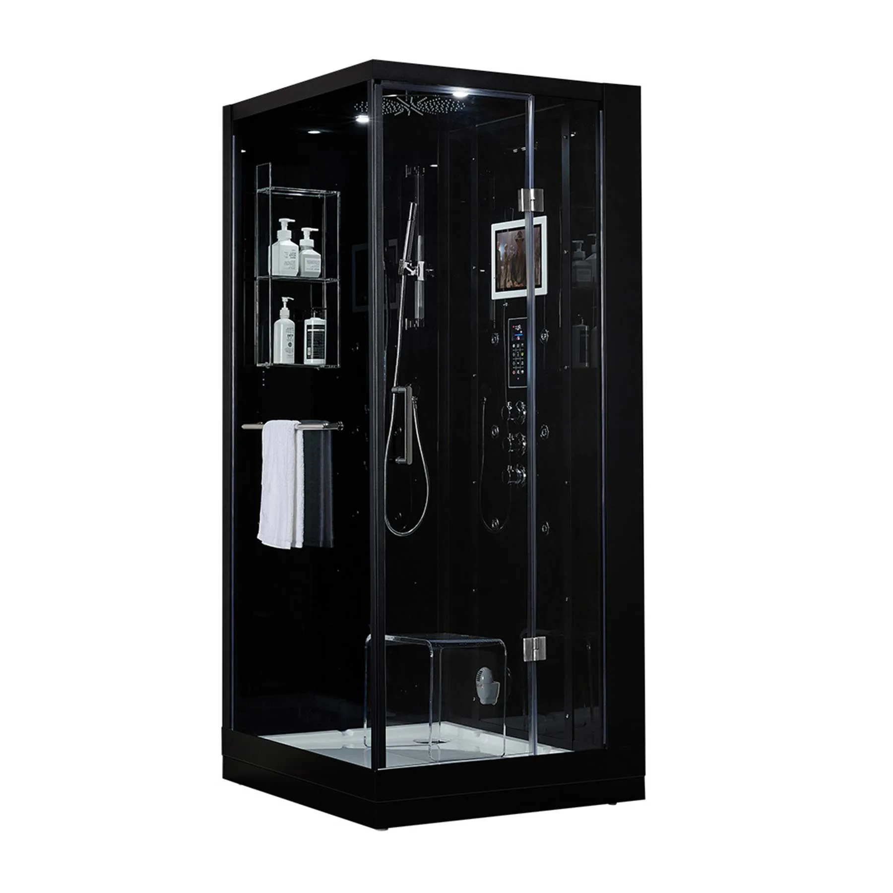 Maya Arezzo 6 Jetted 37L x 37W x 88H in Steam Shower - image 4