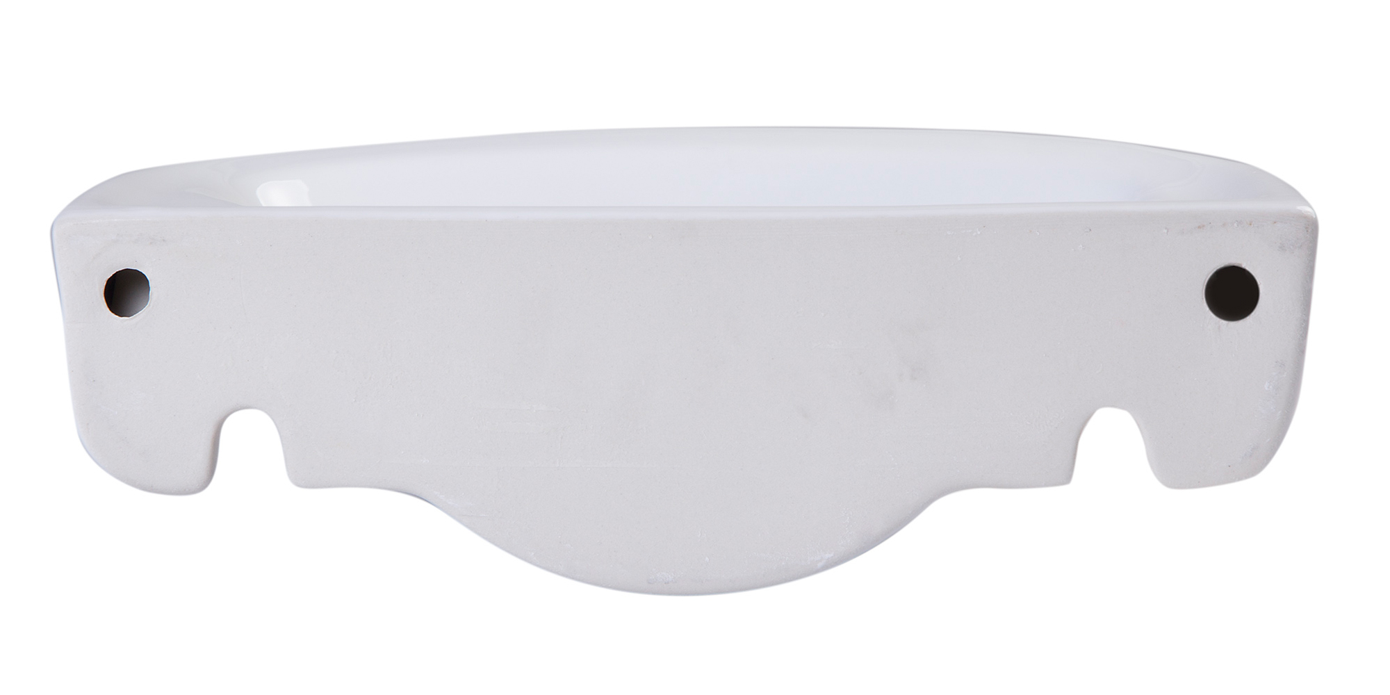 ALFI AB102 Small White Wall Mounted Porcelain Bathroom Sink - image 6