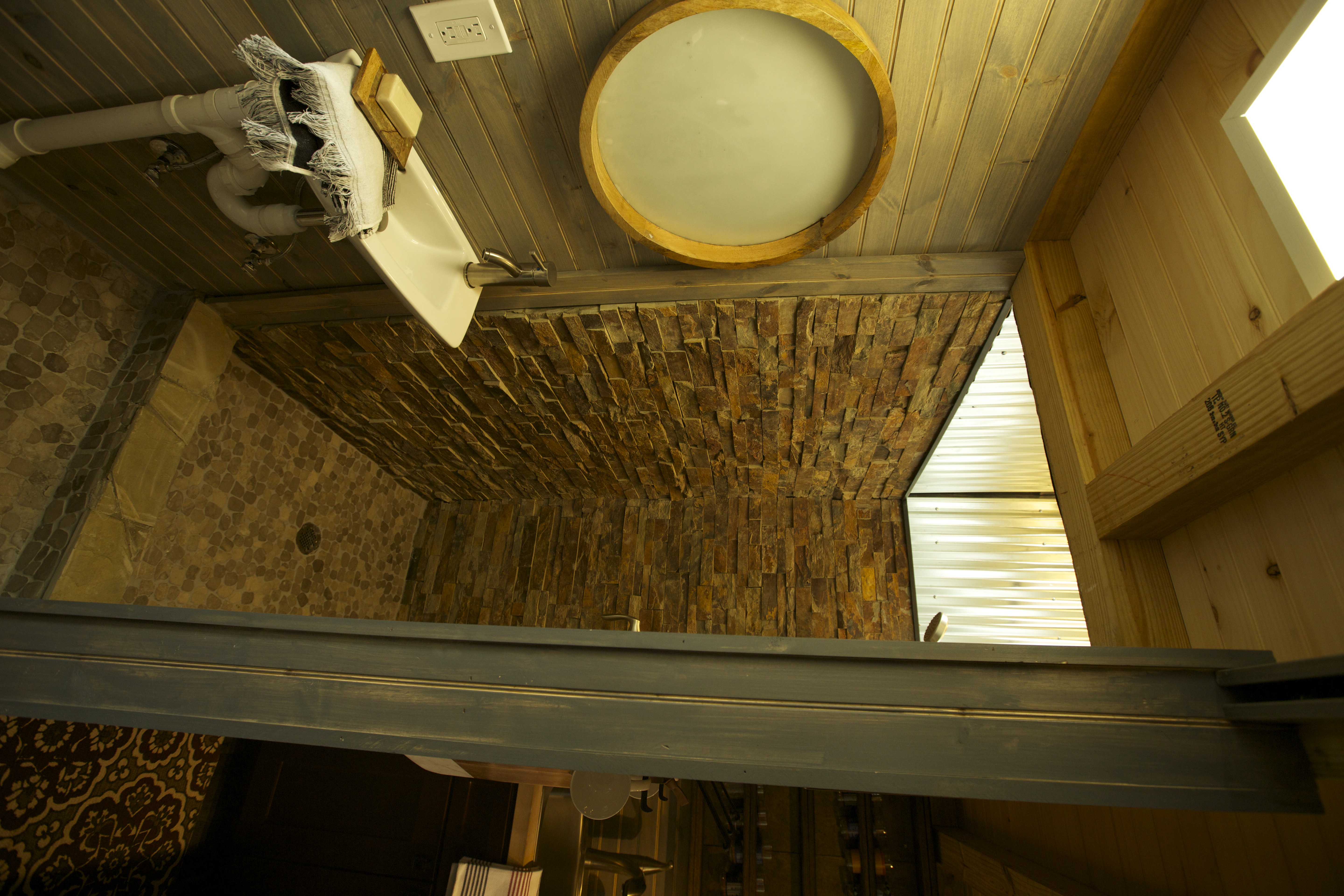 ALFI AB103 Small White Wall Mounted Porcelain Bathroom Sink - image 7