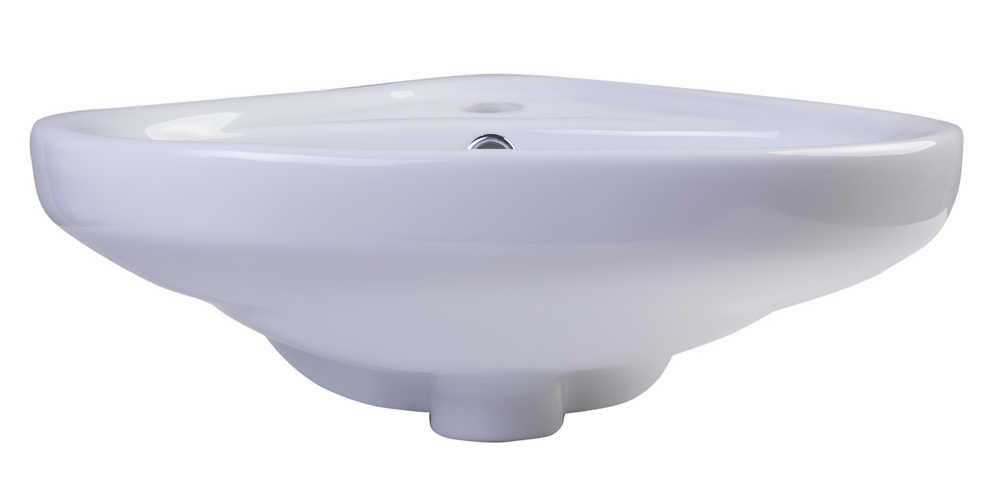 ALFI AB109 18" White Corner Wall Mounted Bath Sink - image 3