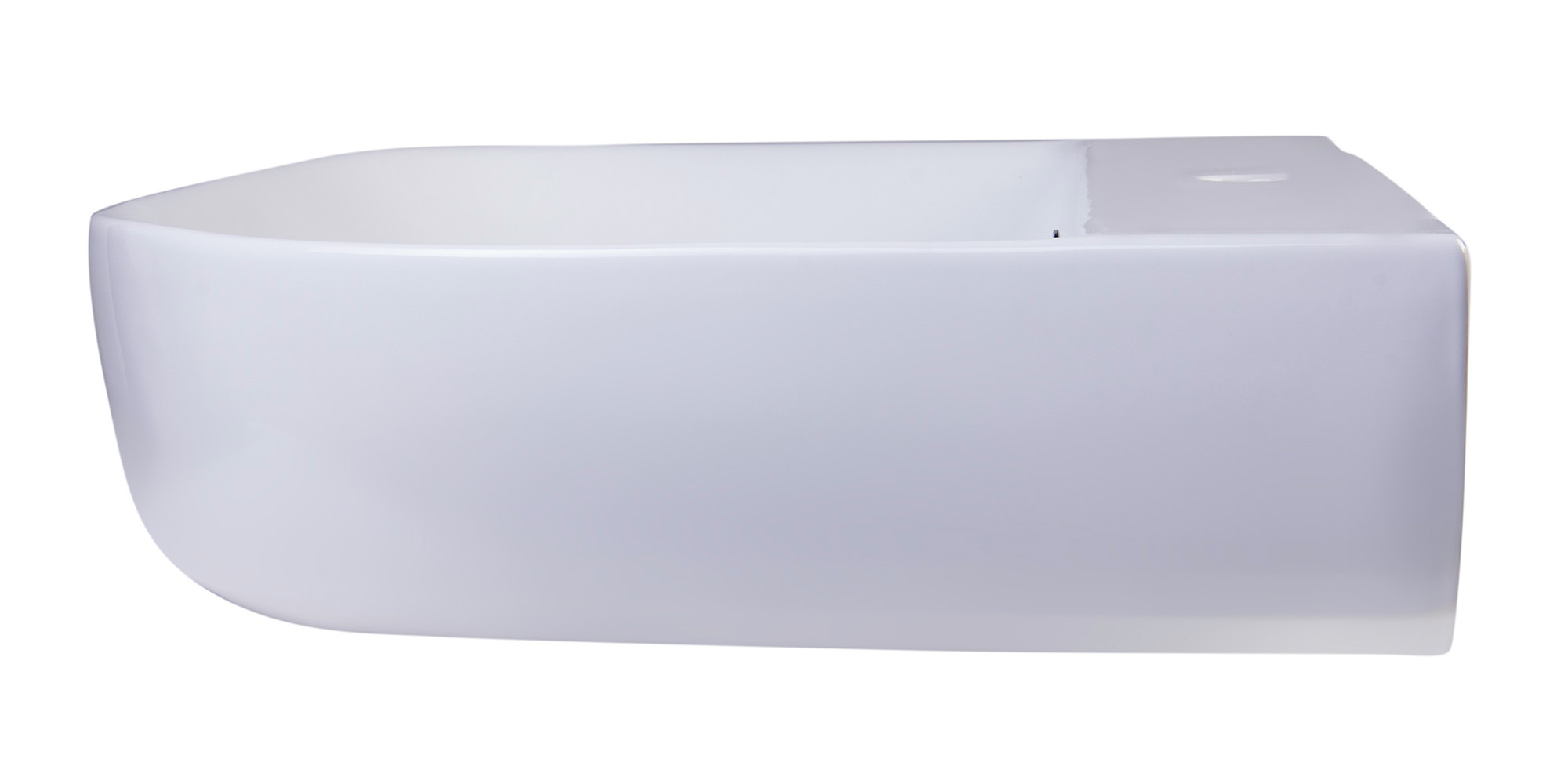 ALFI AB112 28" White Wall Mounted Porcelain Bathroom Sink - image 3