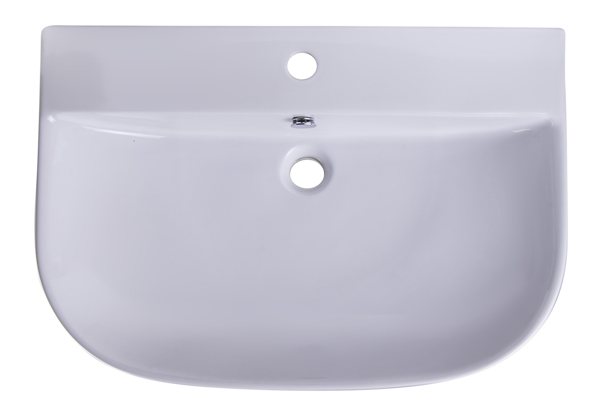 ALFI AB112 28" White Wall Mounted Porcelain Bathroom Sink - image 4