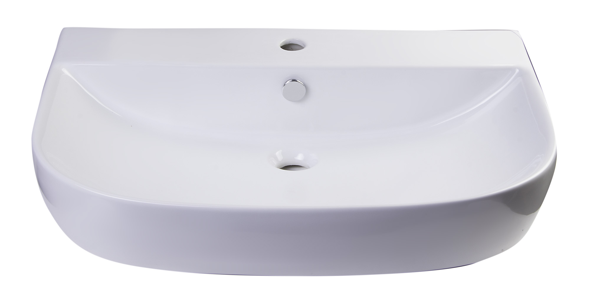 ALFI AB112 28" White Wall Mounted Porcelain Bathroom Sink - image 5
