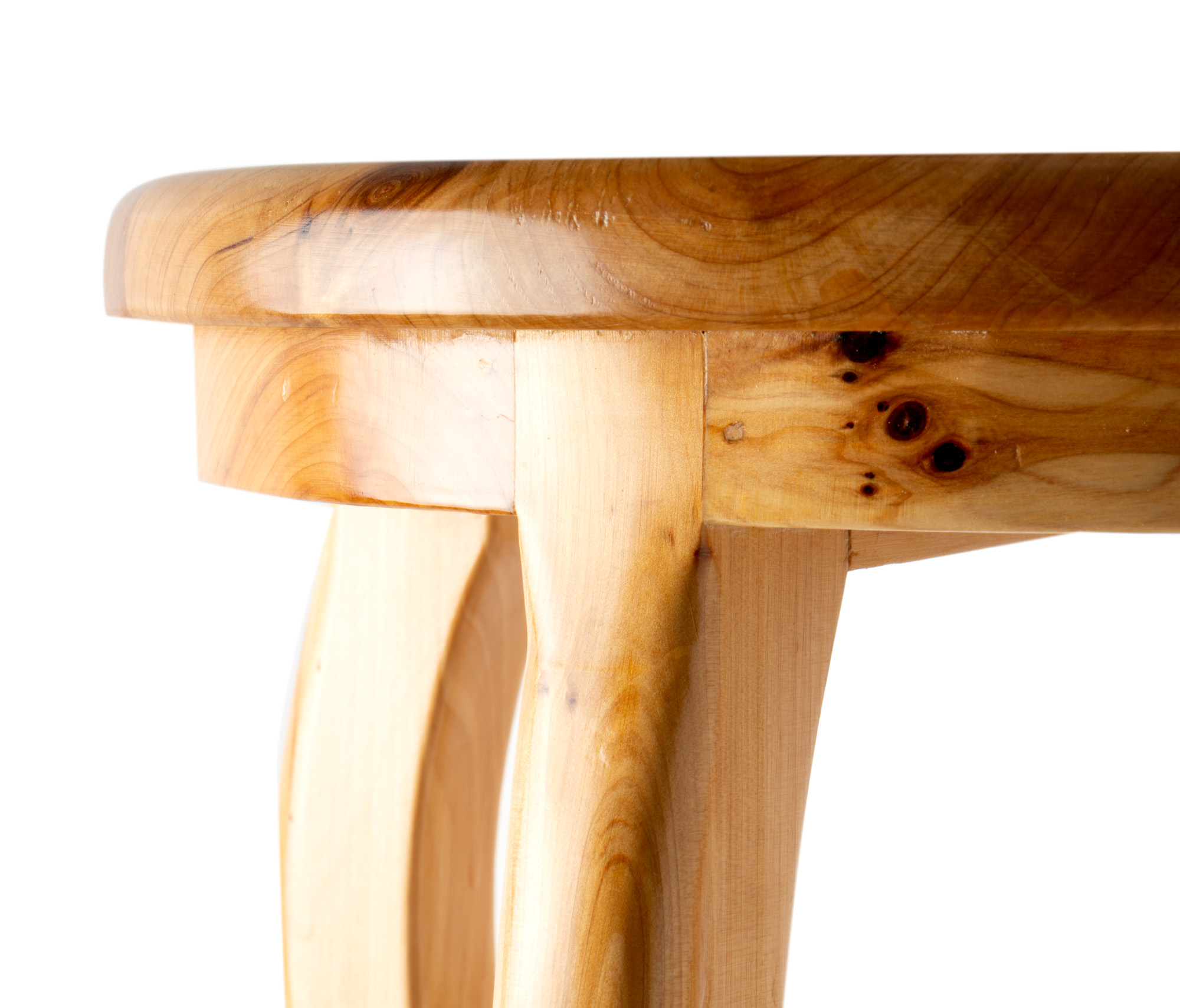 ALFI AB4406 Cedar Wood Round Stool Bench - image 2