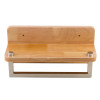 ALFI AB5510 12" Wooden Shelf Towel Bar - image 3