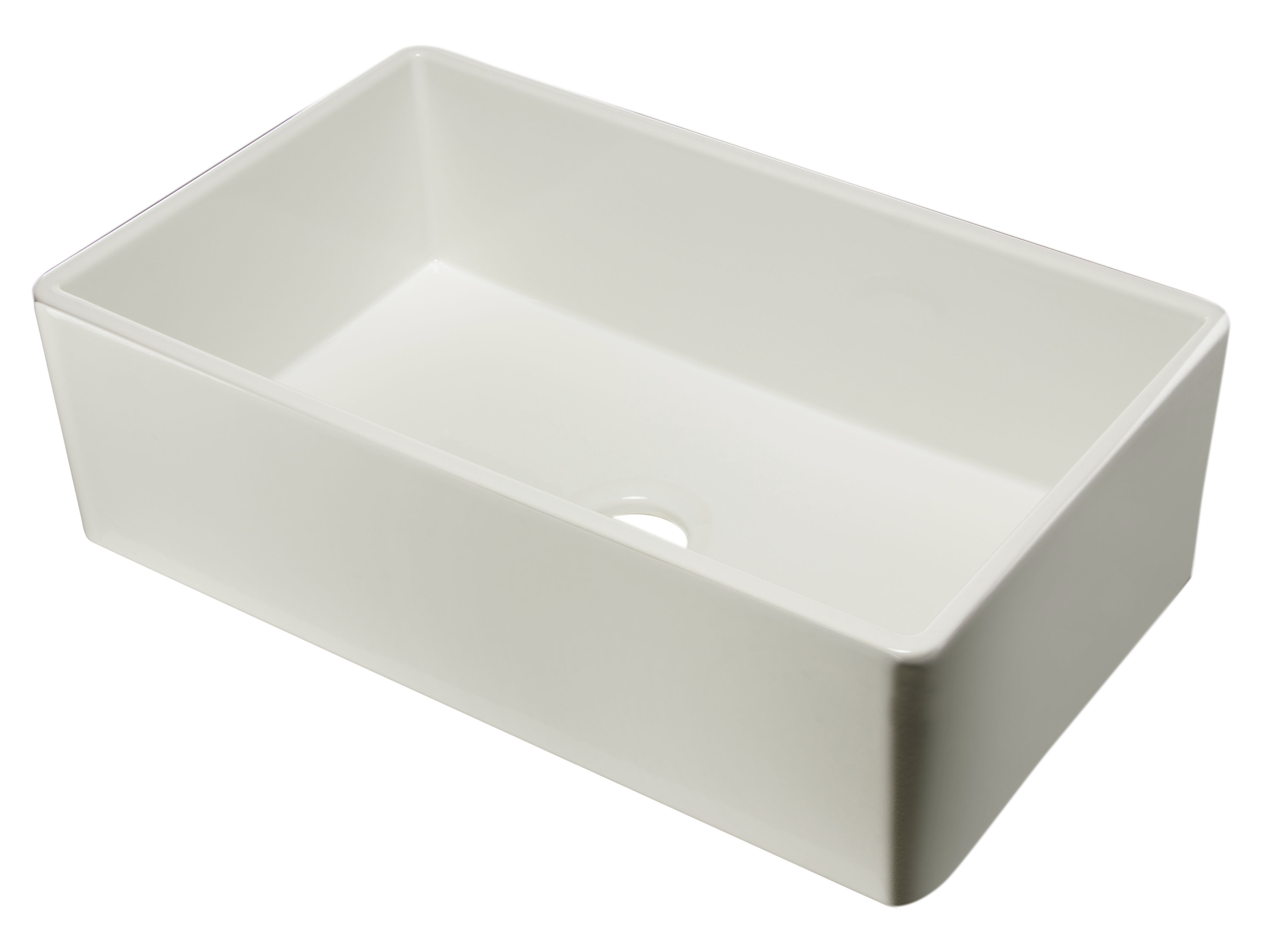 ALFI AB533 Fireclay Farm Kitchen Sink - image 1