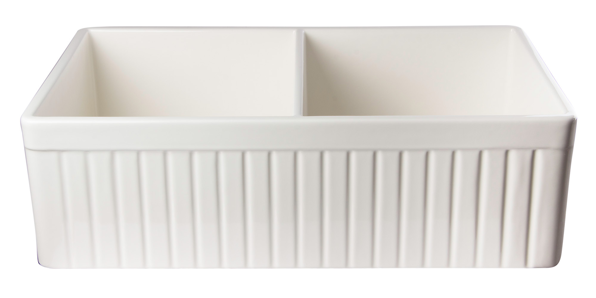 ALFI AB537 Fluted Apron Farmhouse Kitchen Sink - image 2