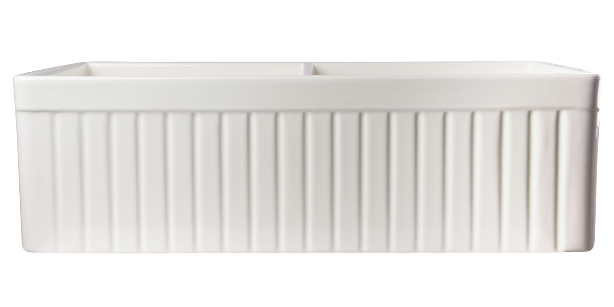 ALFI AB537 Fluted Apron Farmhouse Kitchen Sink - image 3