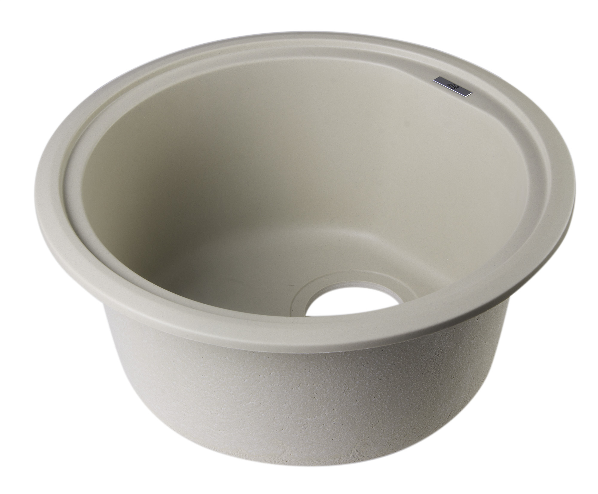 ALFI AB1717UM 17" Undermount Round Granite Composite Kitchen Prep Sink - image 7