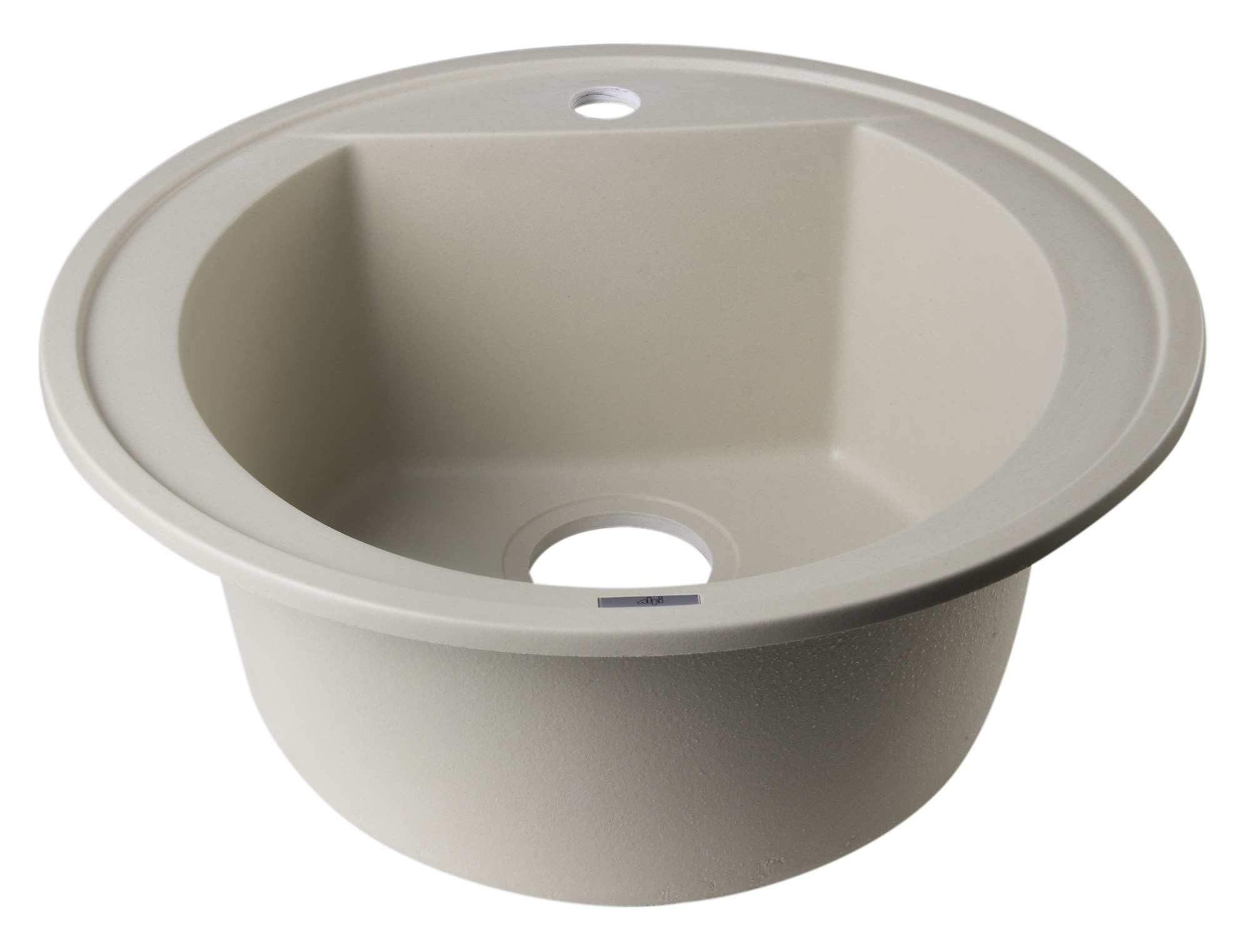 ALFI AB2020DI 20" Round Granite Composite Kitchen Prep Sink - image 4