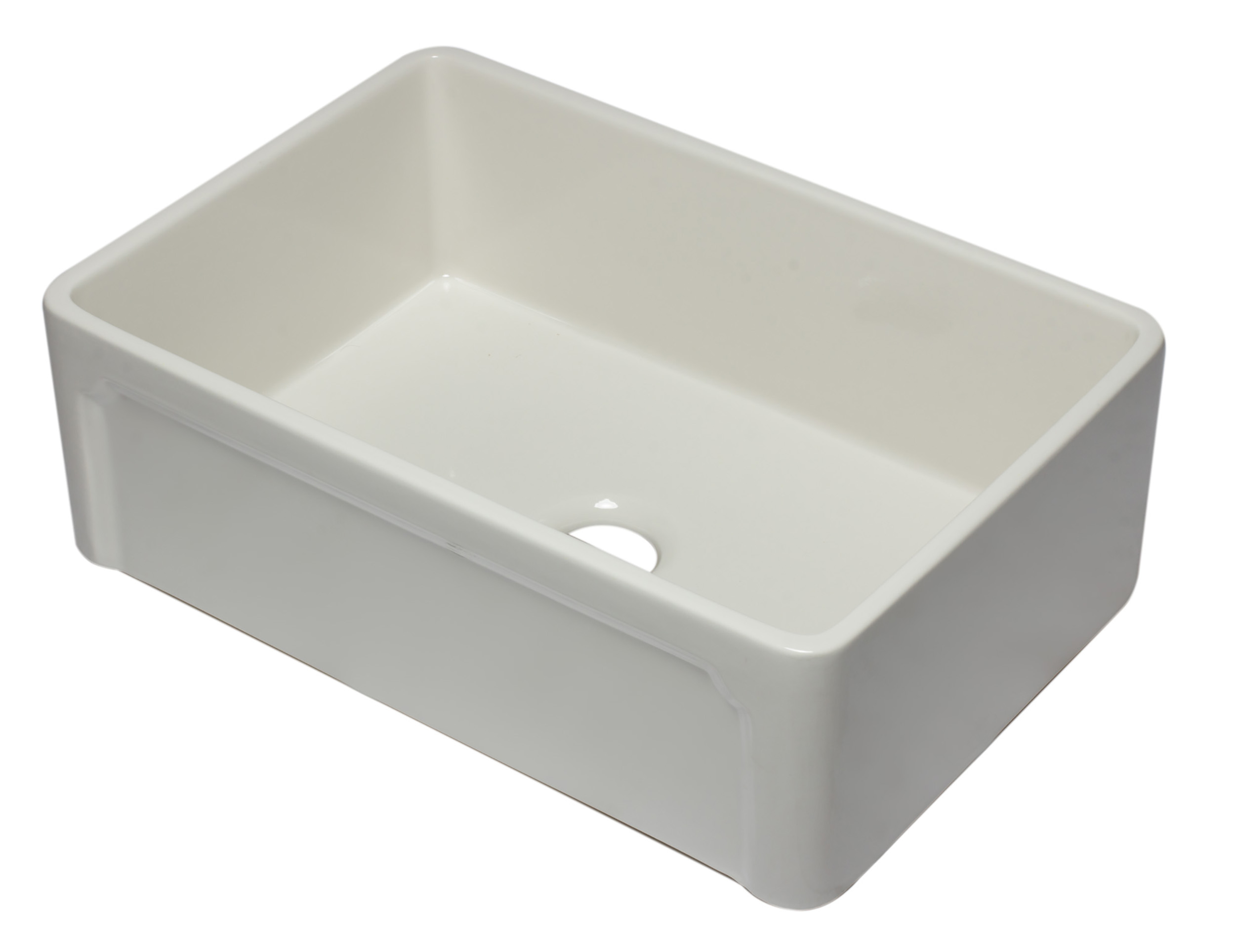 ALFI AB3020SB Single Fireclay Farmhouse Kitchen Sink - image 1