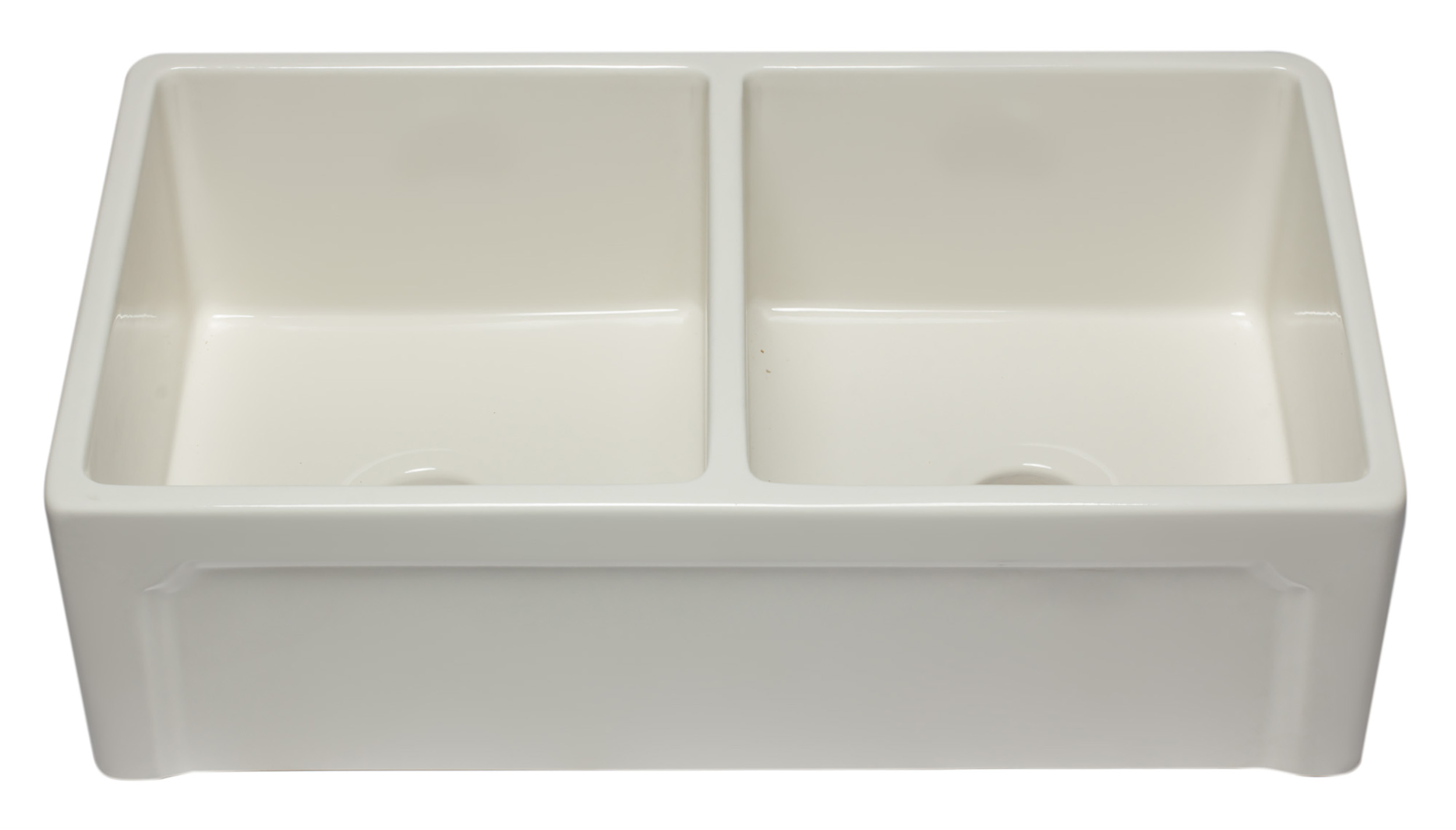 ALFI AB3318DB Reversible Double Fireclay Farmhouse Kitchen Sink - image 2