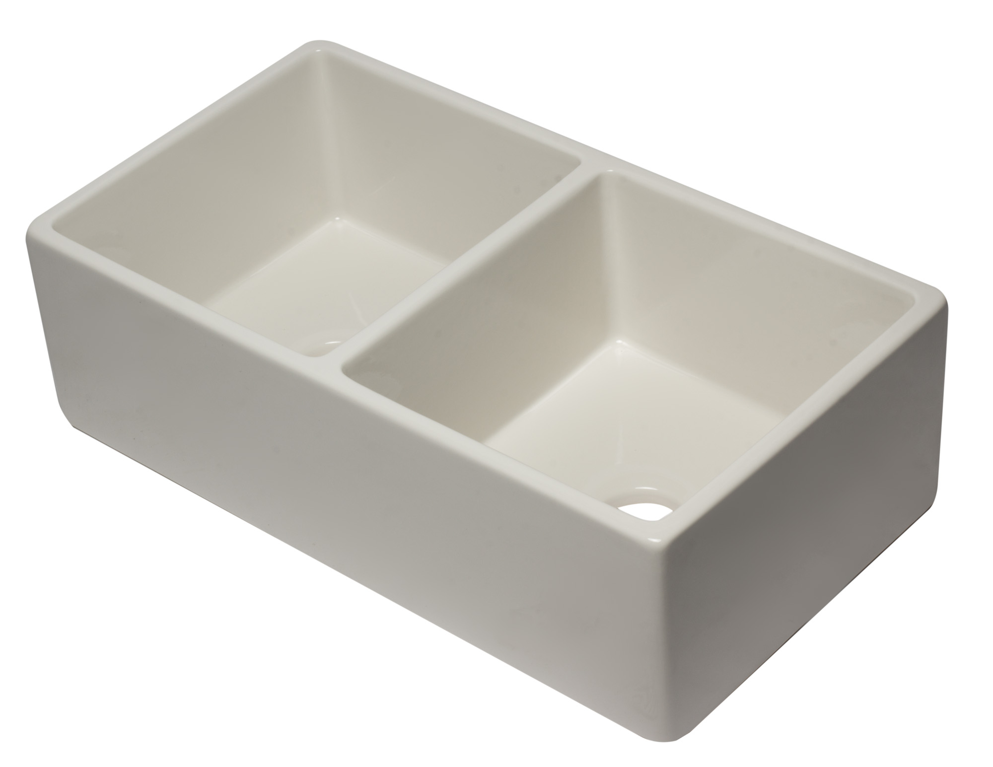 ALFI AB3318DB Reversible Double Fireclay Farmhouse Kitchen Sink - image 4
