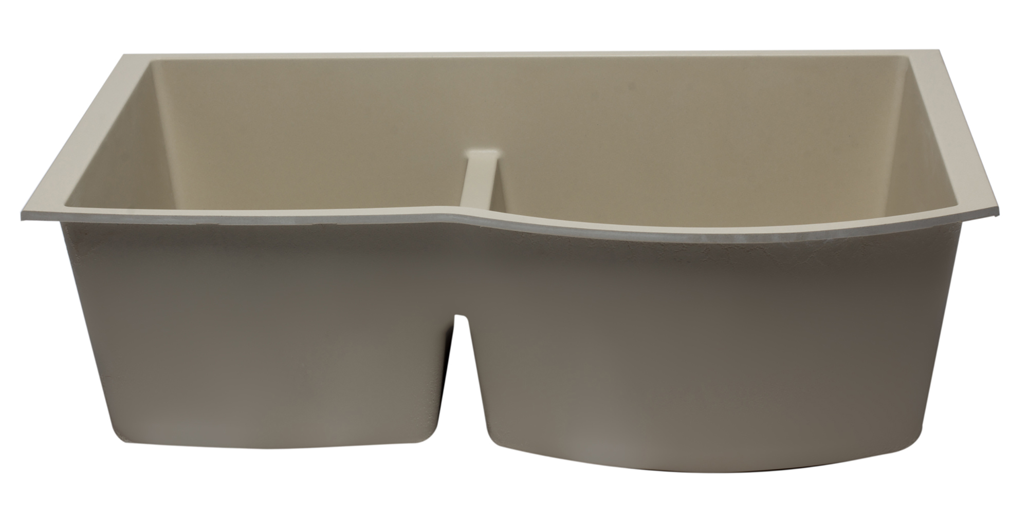 ALFI AB3320UM Double Bowl Undermount Granite Composite Kitchen Sink - image 7