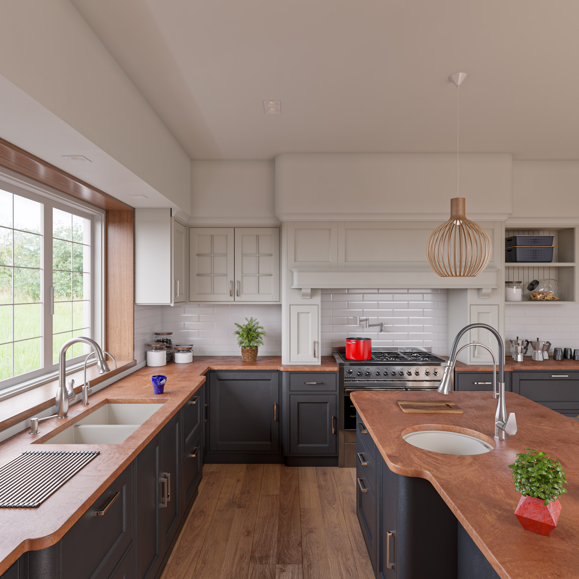 ALFI AB3420UM 34" Double Bowl Granite Composite Kitchen Sink - image 7