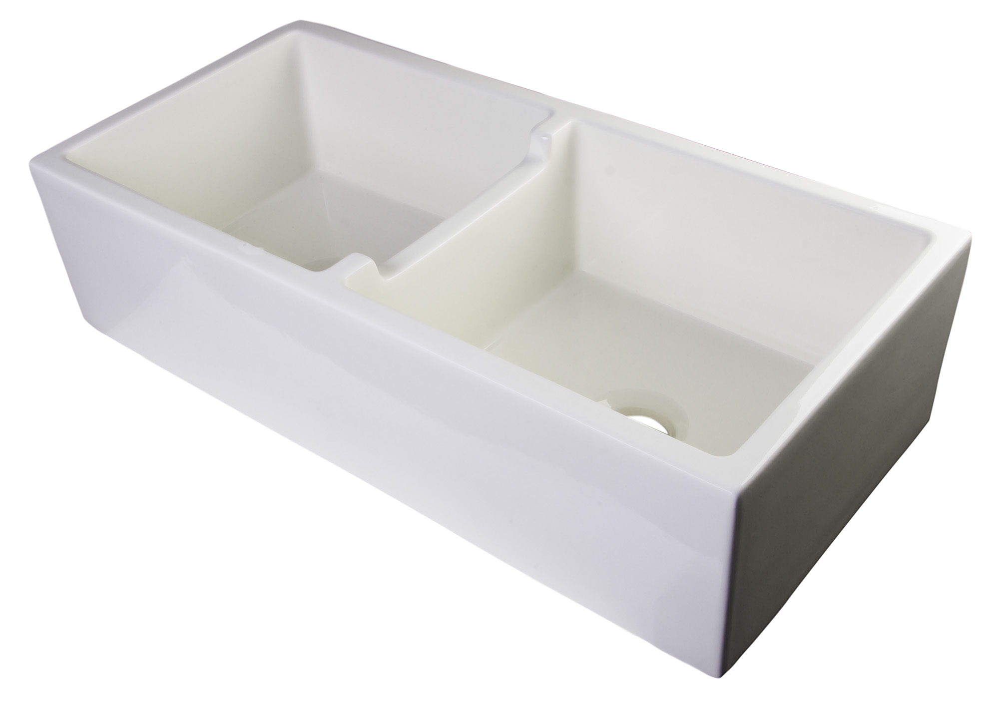 ALFI AB3918DB Double Bowl Farm Kitchen Sink - image 1