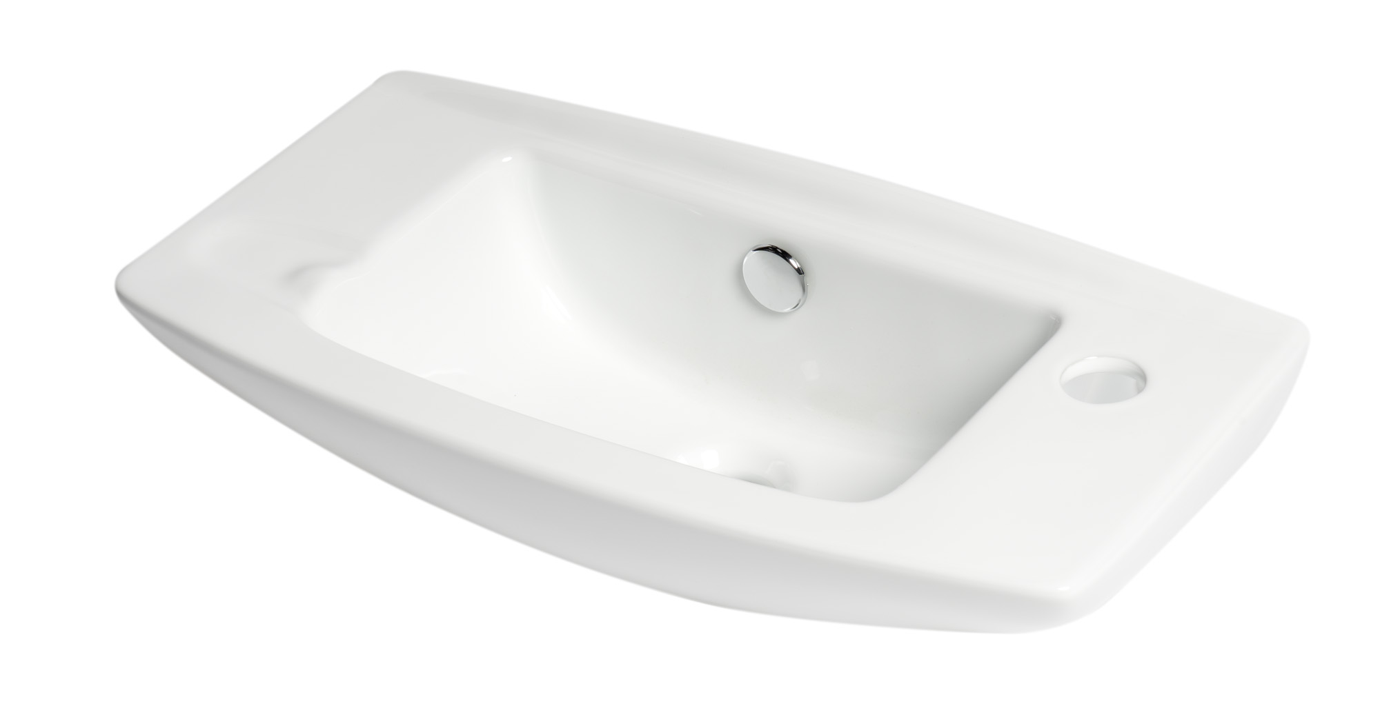 ALFI ABC115 20" White Ceramic Wall Mounted Bathroom Sink - image 6