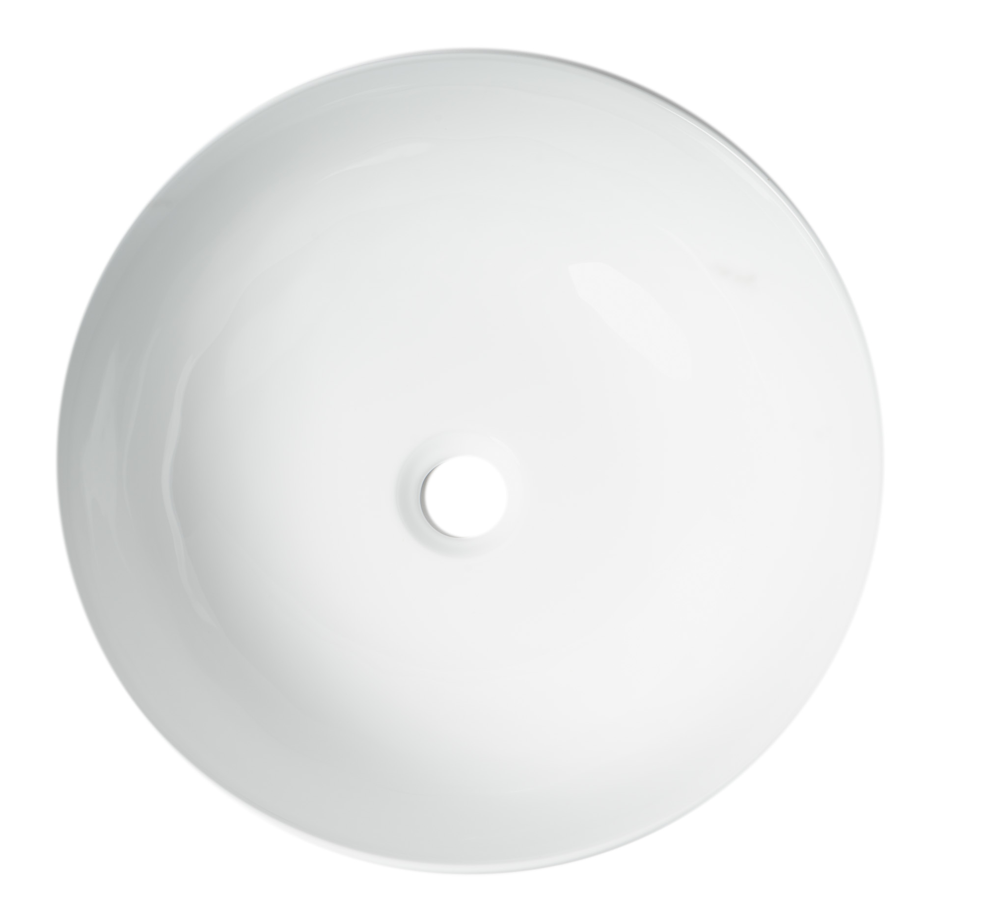 ALFI ABC909 White 17" Round Ceramic Vessel Sink - image 5