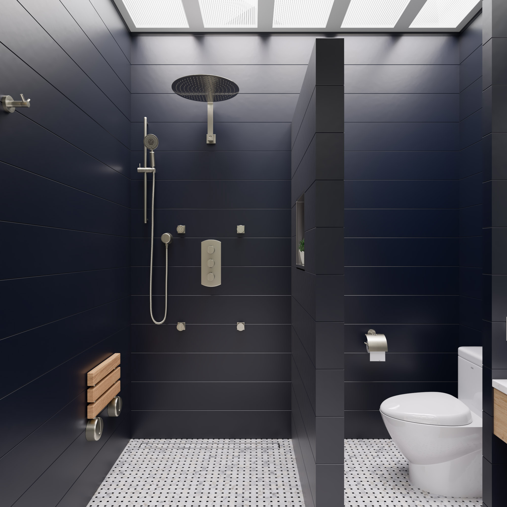 ALFI ABLD36A 36" Modern Stainless Steel Linear Shower Drain - image 7