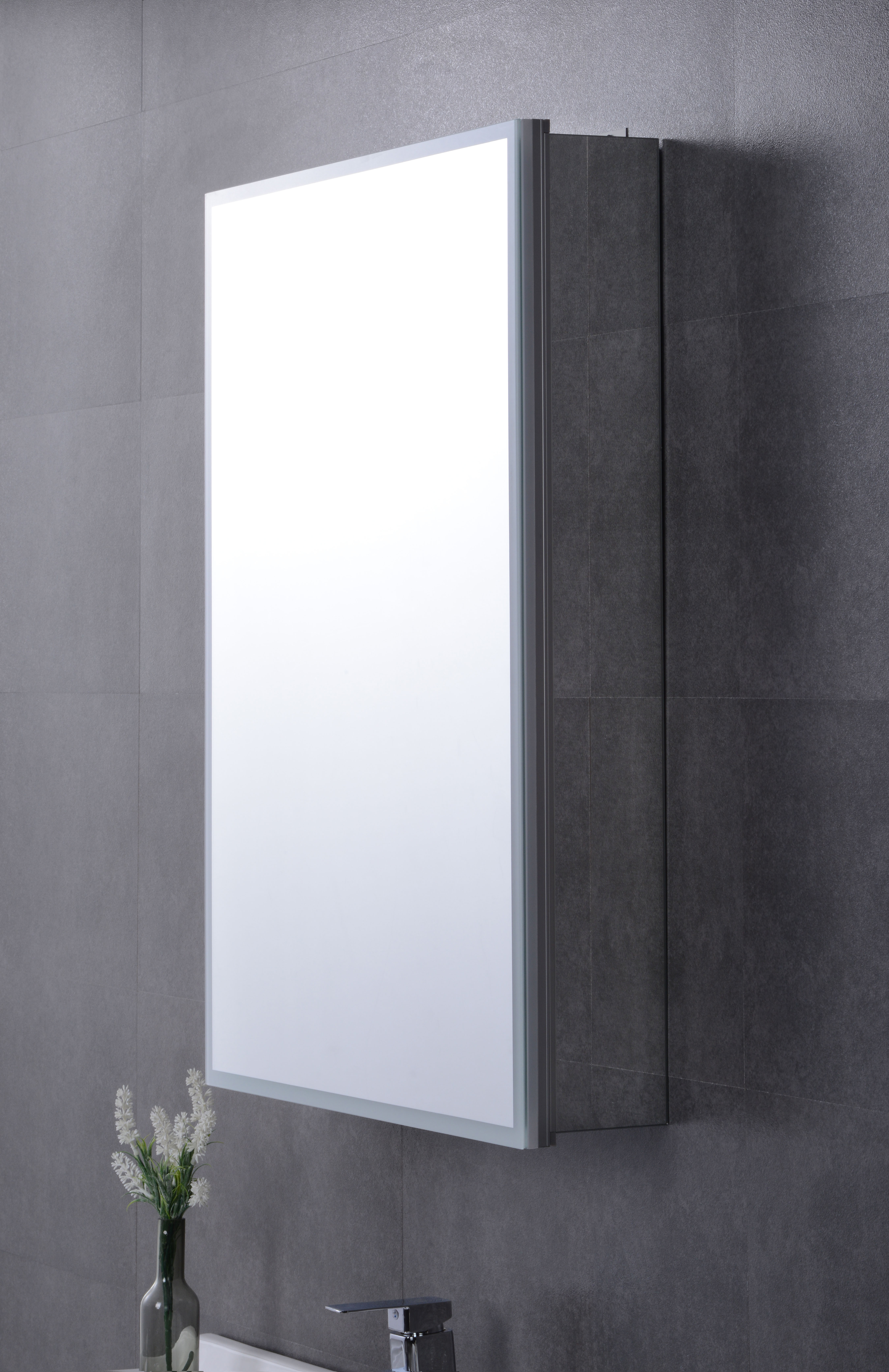 ALFI ABMC2432 24"x32" Single Door LED Medicine Cabinet - image 3