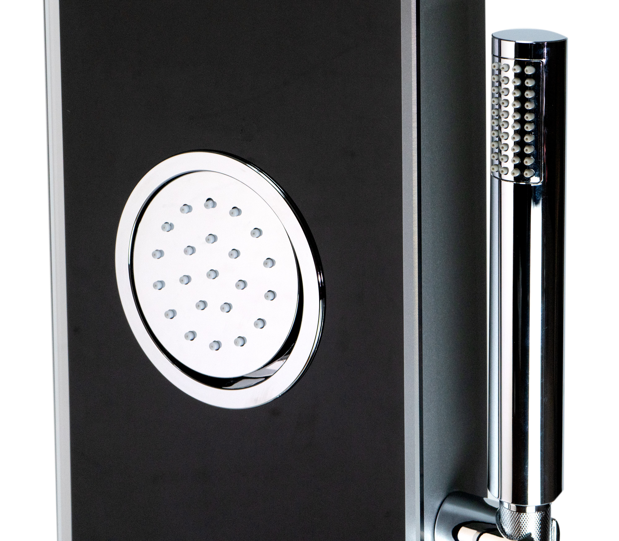 ALFI ABSP55B Black Glass Rain Shower Panel - image 7