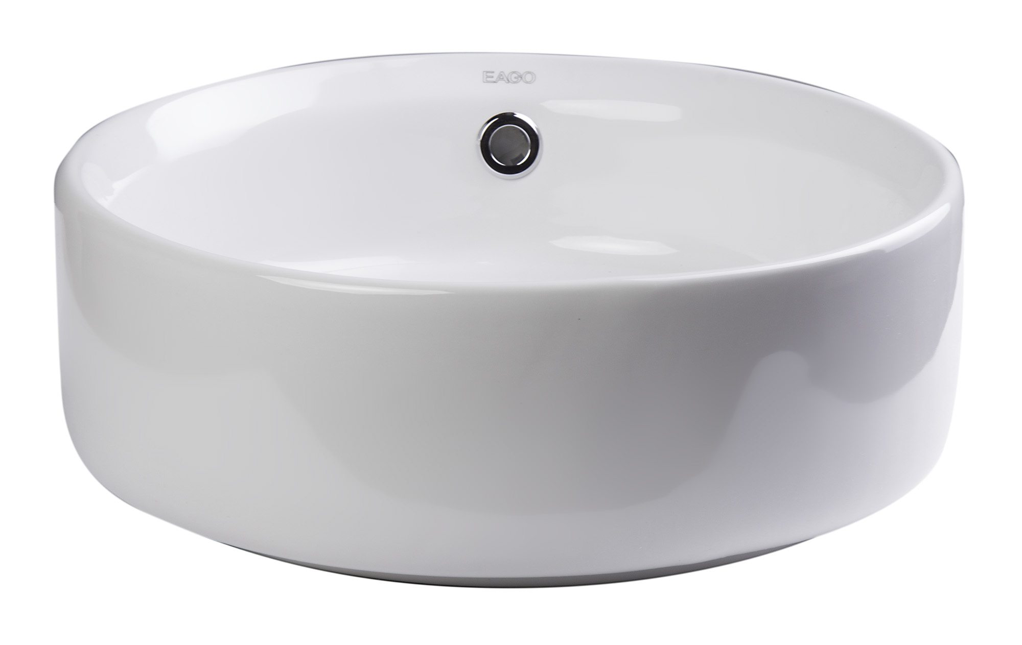 EAGO BA129 16" Round Ceramic Above Mount Bathroom Sink - image 2