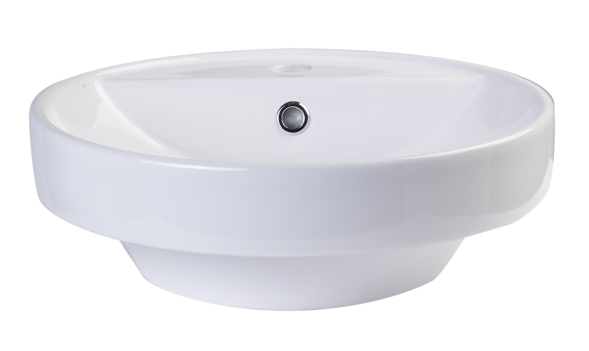 EAGO BA141 18" Round Ceramic Above Mount Bathroom Sink - image 2