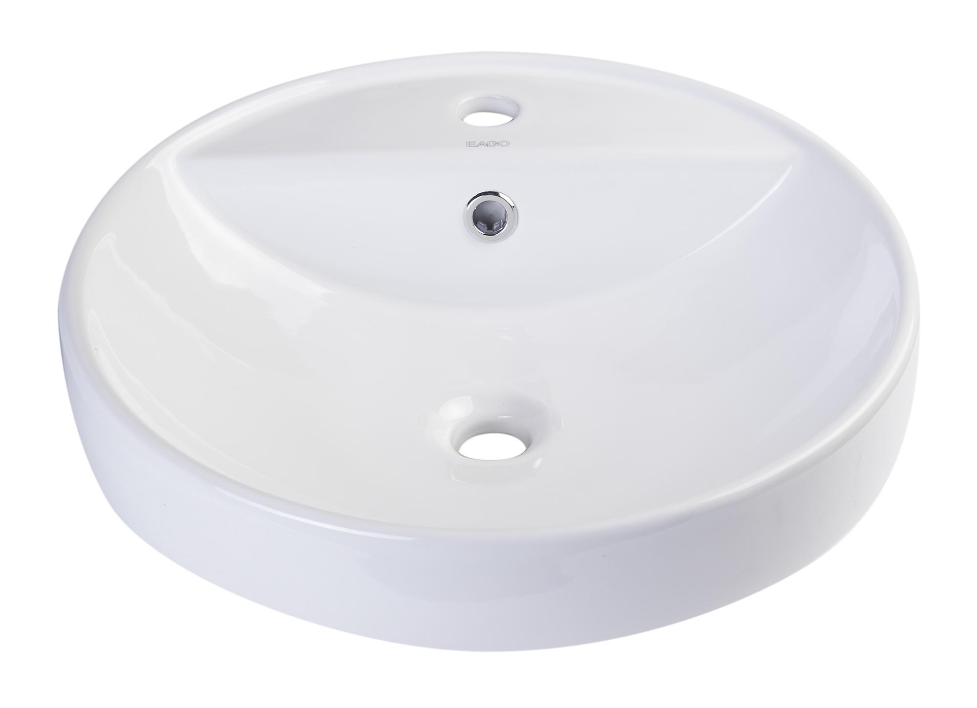 EAGO BA141 18" Round Ceramic Above Mount Bathroom Sink - image 3