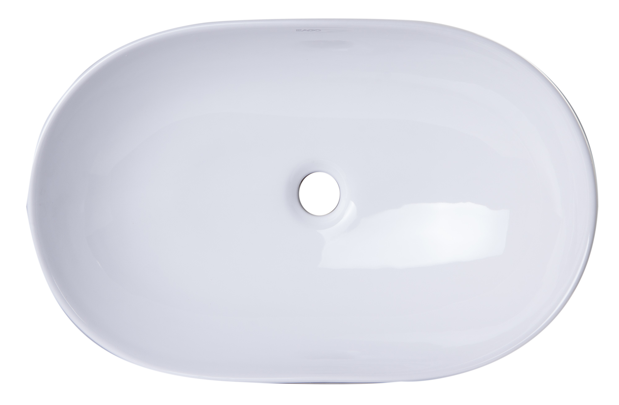 EAGO BA352 23" Oval Ceramic Above Mount Vessel Bathroom Sink - image 4