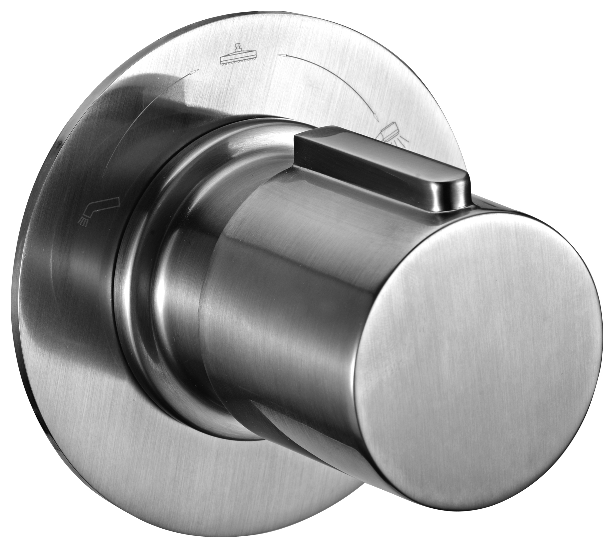 ALFI AB9101 Modern Round 3 Way Shower Diverter