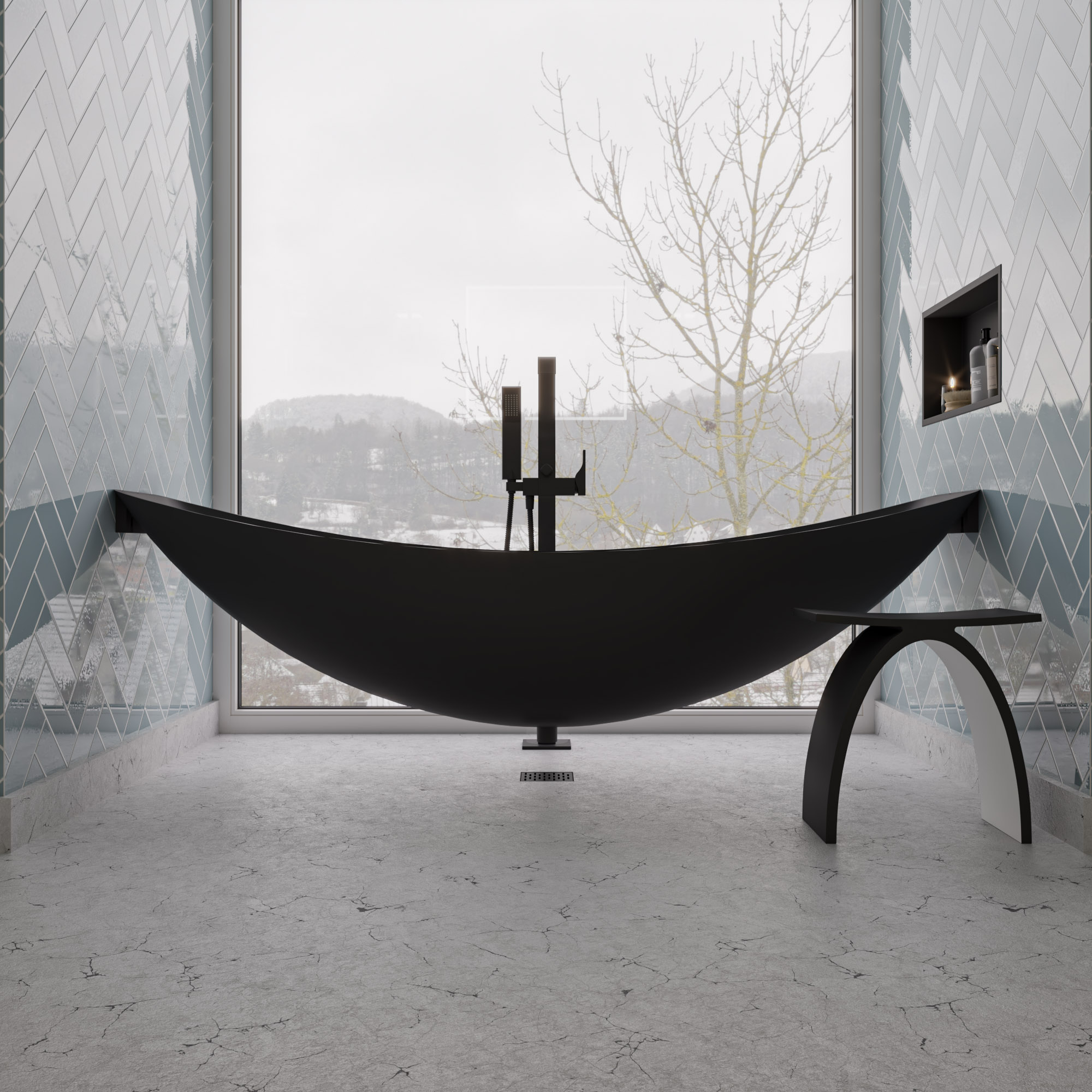 ALFI HammockTub1 Suspended Hammock Tub - image 5