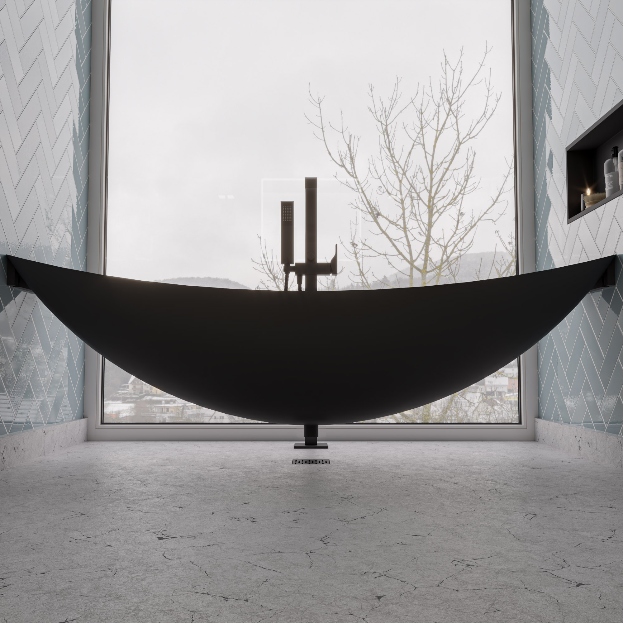 ALFI HammockTub1 Suspended Hammock Tub - image 6