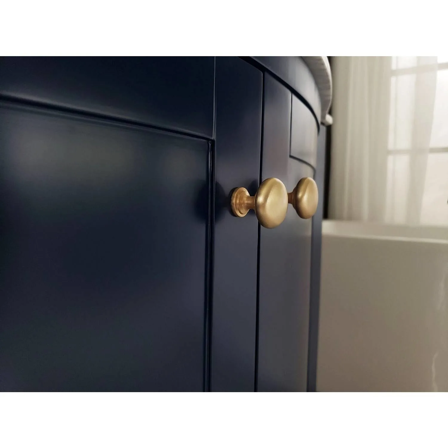 Legion Furniture 36 Inch Marble Top White Ceramic Sink Vanity Cabinet - image 8