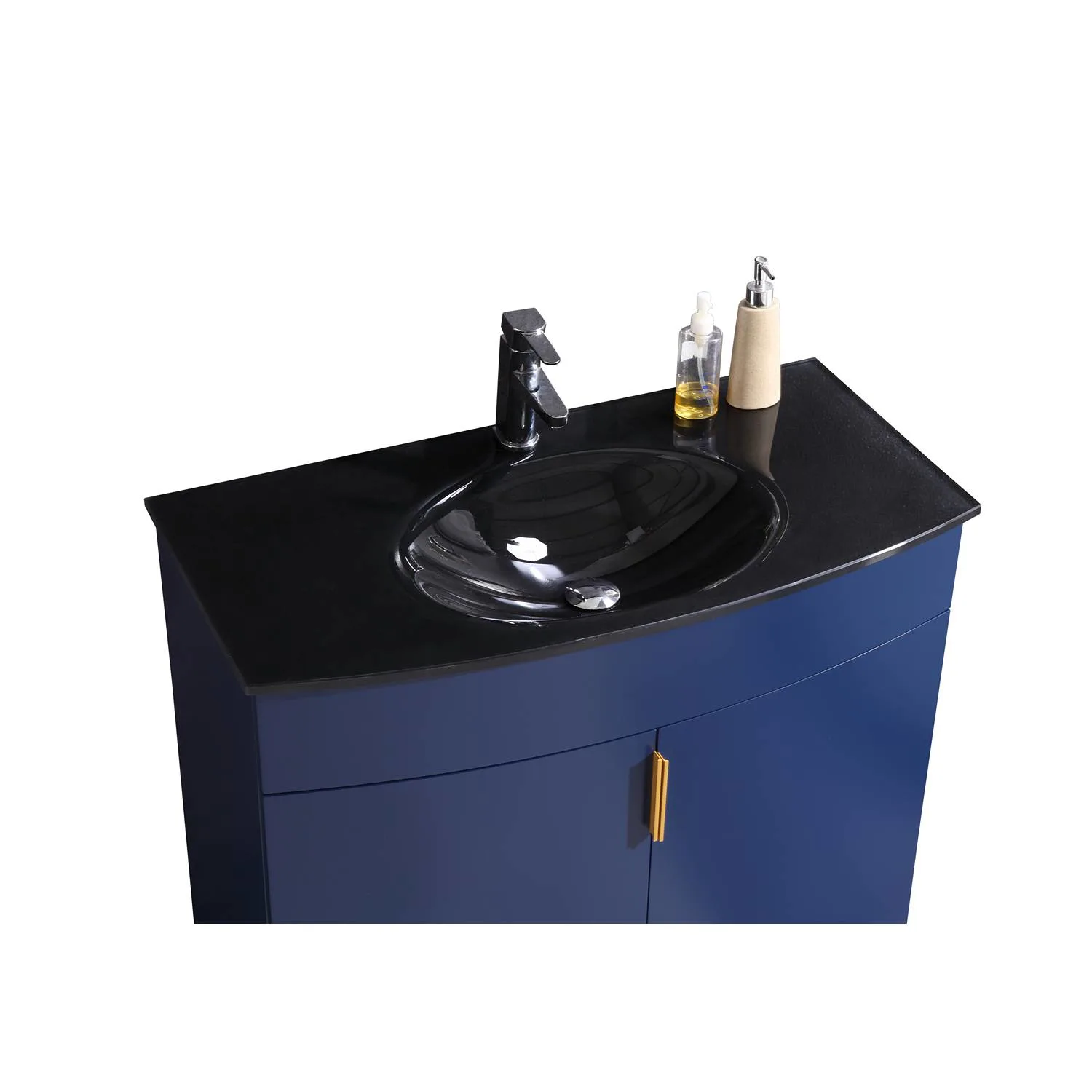 Legion Furniture 36 Inch Tempered Glass Top and Sink Vanity Cabinet - image 6